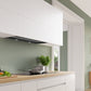 Bosch Series 6 Integrated Design Hood 90cm - Clear Glass Matt Black