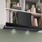 Bosch Series 6 Integrated Design Hood 90cm - Clear Glass Matt Black