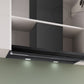 Bosch Series 6 Integrated Design Hood 90cm - Clear Glass Matt Black