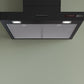 Bosch Series 4 Wall-Mounted Chimney Cooker Hood 60cm - Matt Black