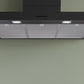 Bosch Series 4 Wall-Mounted Chimney Cooker Hood 90cm - Matt Black