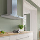 Bosch Series 4 Wall-Mounted Chimney Cooker Hood 90cm - Stainless Steel Look