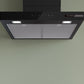 Bosch Series 6 Wall-Mounted Chimney Cooker Hood 60cm - Matt Black
