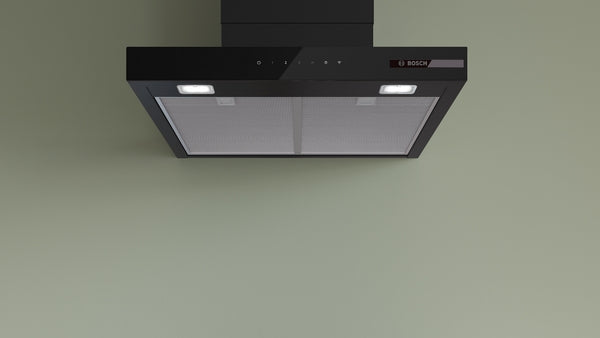 Bosch Series 6 Wall-Mounted Chimney Cooker Hood 60cm - Matt Black