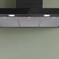 Bosch Series 6 Wall-Mounted Chimney Cooker Hood 90cm - Matt Black