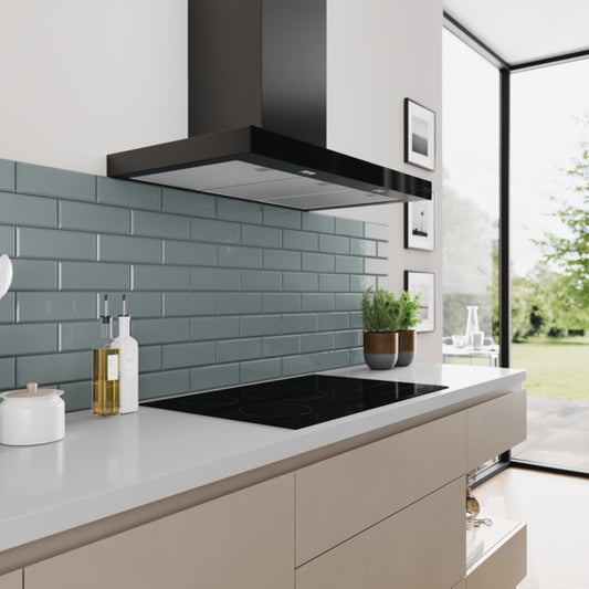 Bosch Series 6 Wall-Mounted Chimney Cooker Hood 90cm - Matt Black