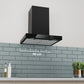 Bosch Series 6 Wall-Mounted Chimney Cooker Hood 60cm - Matt Black