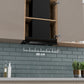 Bosch Series 6 Integrated Design Hood 60cm - Clear Glass Matt Black