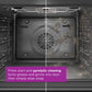 Bosch Series 8 Built-In Electric Single Oven with Pyrolytic - Black - A+ Rated