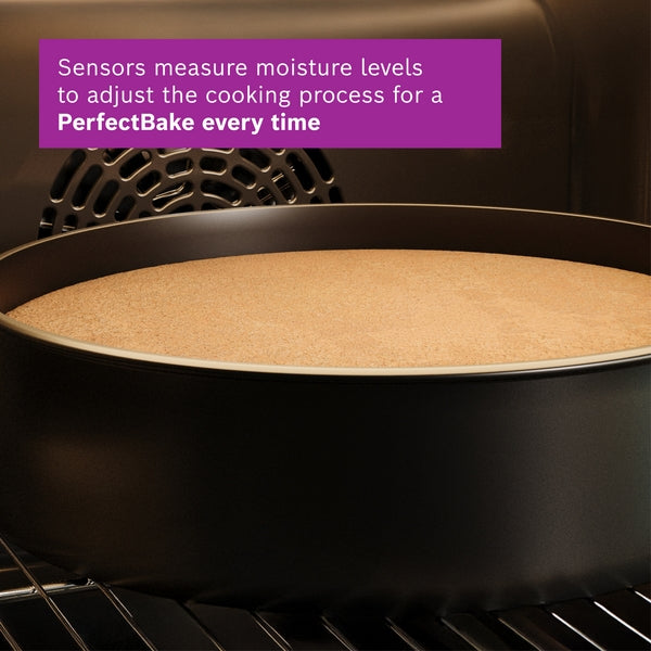 Bosch Series 8 Built-In Oven with Steam Function 60x60cm - Black