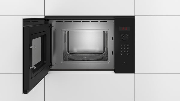 Bosch Series 4 Built-In Microwave 45x38cm - Black