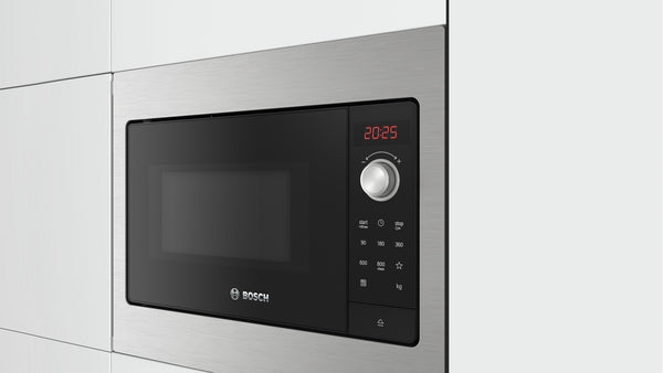 Bosch Series 2 Built-In Microwave 45x38cm - Stainless Steel