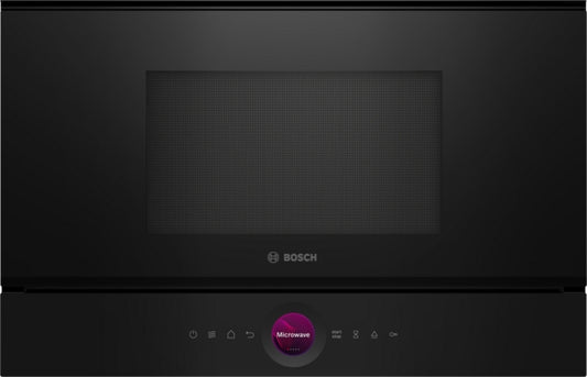 Bosch Series 8 Built-In Microwave 38cm - Black
