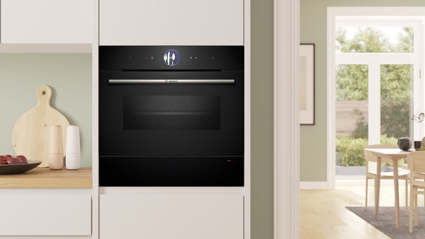 Bosch Series 8 Built-In Warming Drawer 60x14cm - Black