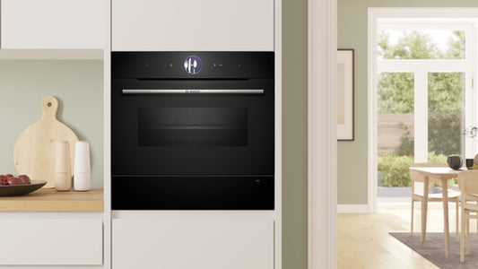 Bosch Series 8 Built-In Warming Drawer 60x14cm - Black