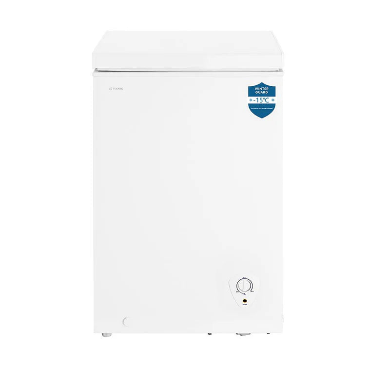 Teknix CH95, 95L Chest Freezer, White