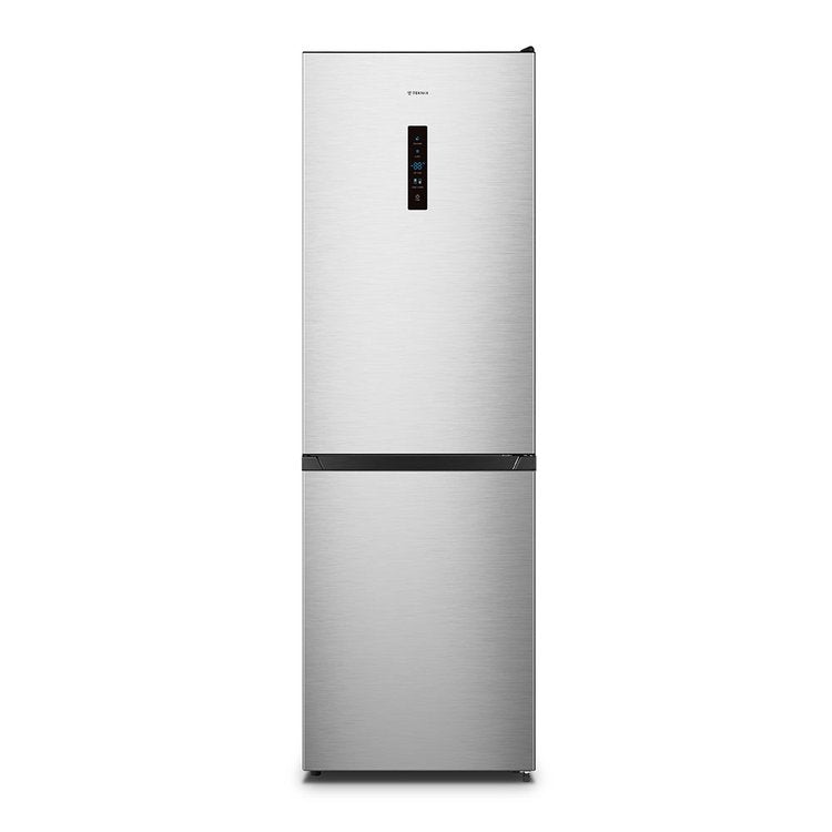 Teknix FFH1860X Stainless steel Freestanding 60/40 Frost Free Fridge Freezer
