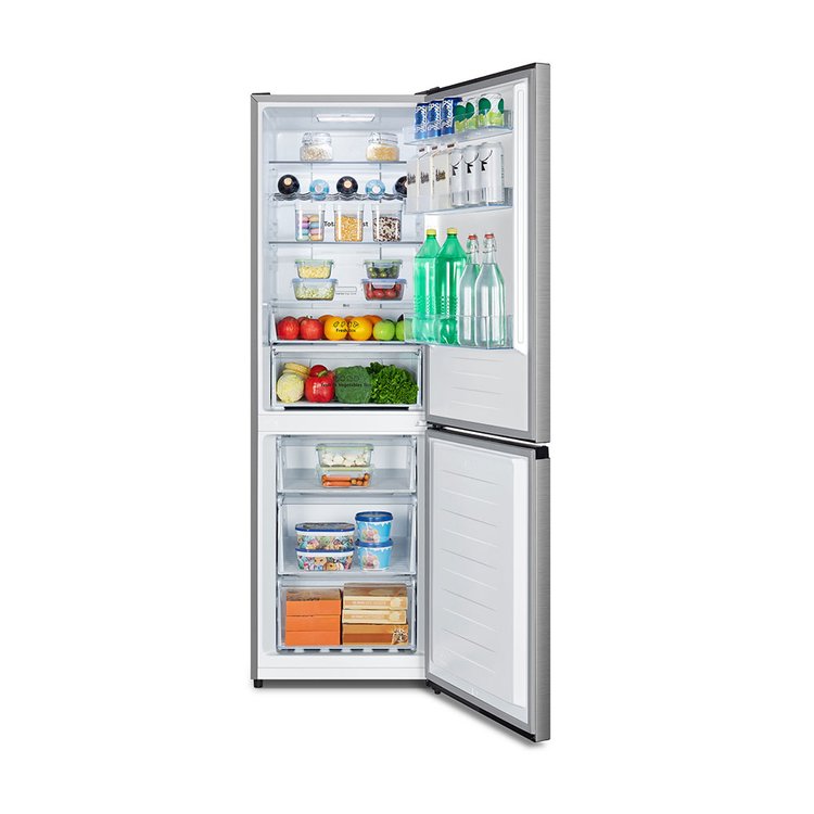 Teknix FFH1860X Stainless steel Freestanding 60/40 Frost Free Fridge Freezer