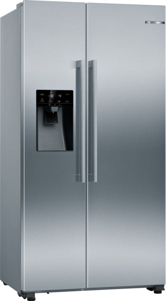 Bosch Series 6 American Side-by-Side 178.7x90.8cm – Stainless Steel – KAD93AIERG