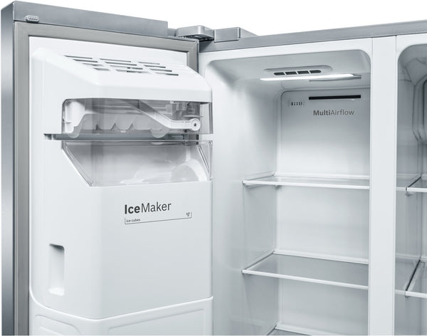Bosch Series 6 American Side-by-Side 178.7x90.8cm – Stainless Steel – KAD93AIERG