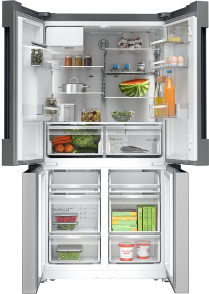 Bosch Series 6 American Fridge Freezer 183x90.5cm – Stainless Steel – KFI96APEAG