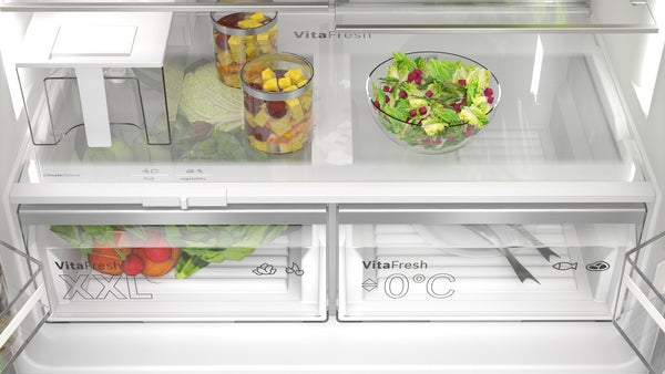 Bosch Series 6 American Fridge Freezer 183x90.5cm – Stainless Steel – KFI96APEAG