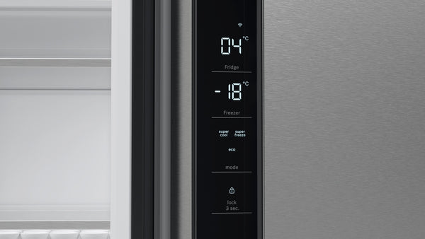 Bosch Series 4 American Fridge Freezer 183x90.5cm – Stainless Steel – KFN96APEAG