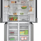Bosch Series 4 American Fridge Freezer 183x90.5cm – Stainless Steel – KFN96VPEAG