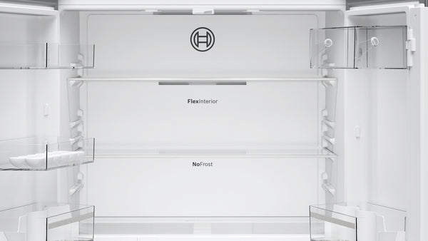 Bosch Series 4 American Fridge Freezer 183x90.5cm – Stainless Steel – KFN96VPEAG