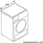 Bosch WQG245S9GB Series 6 Heat Pump Tumble Dryer, 9kg, Silver, A++ Rated