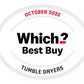 Bosch WQG24509GB Series 6 Heat Pump Tumble Dryer, 9kg, White, A++ Rated