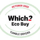 Bosch WQG24509GB Series 6 Heat Pump Tumble Dryer, 9kg, White, A++ Rated