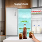HISENSE PureFlat RS840N4WCE American-Style Smart Fridge Freezer - Stainless Steel