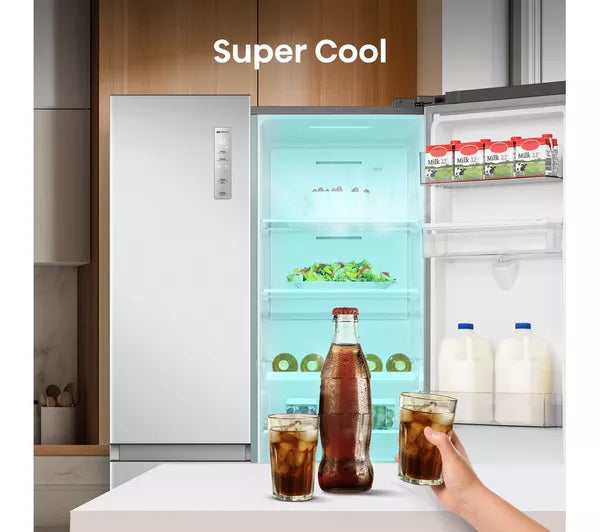 HISENSE PureFlat RS840N4WCE American-Style Smart Fridge Freezer - Stainless Steel