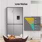 HISENSE PureFlat RS840N4WCE American-Style Smart Fridge Freezer - Stainless Steel