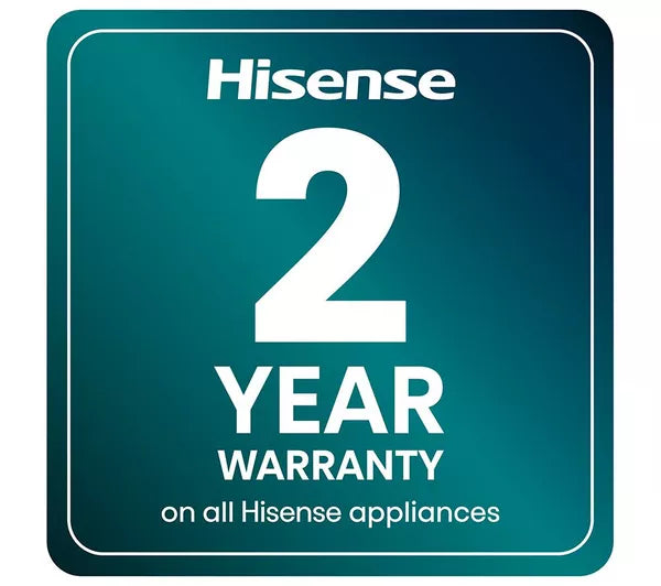 HISENSE RB327N4WCE 50/50 Fridge Freezer SILVER