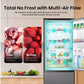 HISENSE RB327N4WCE 50/50 Fridge Freezer SILVER