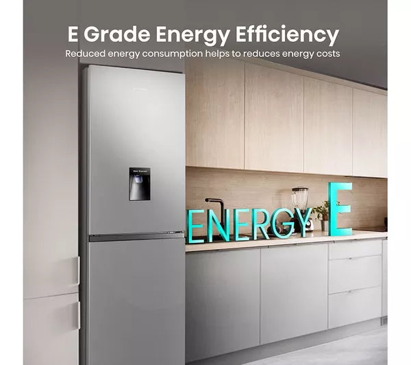 HISENSE RB327N4WCE 50/50 Fridge Freezer SILVER