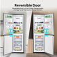 HISENSE RB327N4WCE 50/50 Fridge Freezer SILVER
