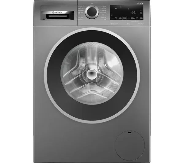 Bosch WGG244ZCGB Series 6 Washing Machine, 9kg, 1400 Spin, Grey, A Rated