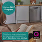 Bosch SMS4EKI06G Series 4 Dishwasher, 13 Place Settings, Silver, B Rated
