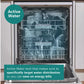 Bosch SMS4EKW06G Series 4 Dishwasher, 13 Place Settings, White, B Rated