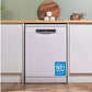 Bosch SMS4EKW06G Series 4 Dishwasher, 13 Place Settings, White, B Rated