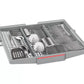 Bosch SMS4EMI06G Series 4 Dishwasher, 14 Place Settings, Silver, B Rated