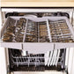 Bosch SMS4EMI06G Series 4 Dishwasher, 14 Place Settings, Silver, B Rated
