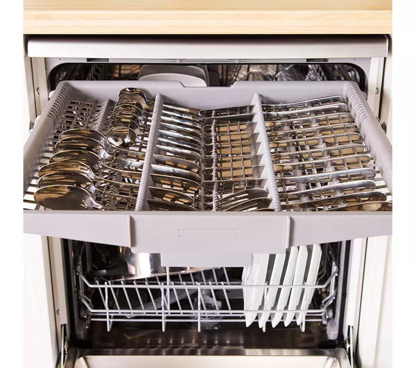 Bosch SMS4EMI06G Series 4 Dishwasher, 14 Place Settings, Silver, B Rated