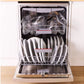 Bosch SMS4EMI06G Series 4 Dishwasher, 14 Place Settings, Silver, B Rated