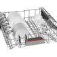 Bosch SMS4EMW06G Series 4 Dishwasher, 14 Place Settings, White, B Rated