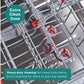 Bosch SMS6TCW01G Series 6 Dishwasher, 14 Place Settings, White, A Rated