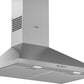 Bosch Series 2 Wall-Mounted Chimney Cooker Hood 75cm - Stainless Steel